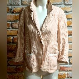 MICHAEL STARS seersucker blazer